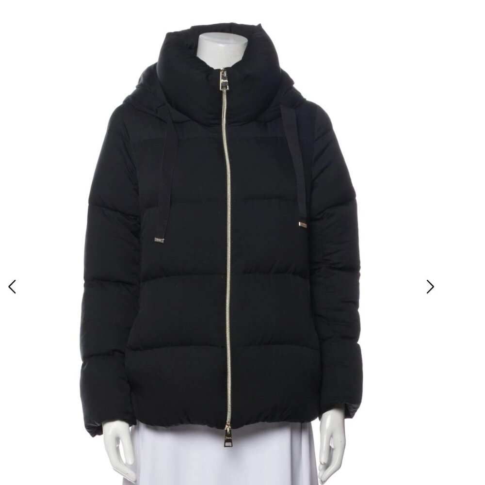 Herno Cashmere Down Jacket US6 Black